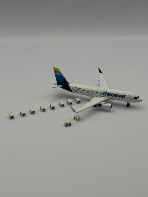 10x Airport GPU - Ground Power Unit - Maßstab 1:500 - MiniAviation