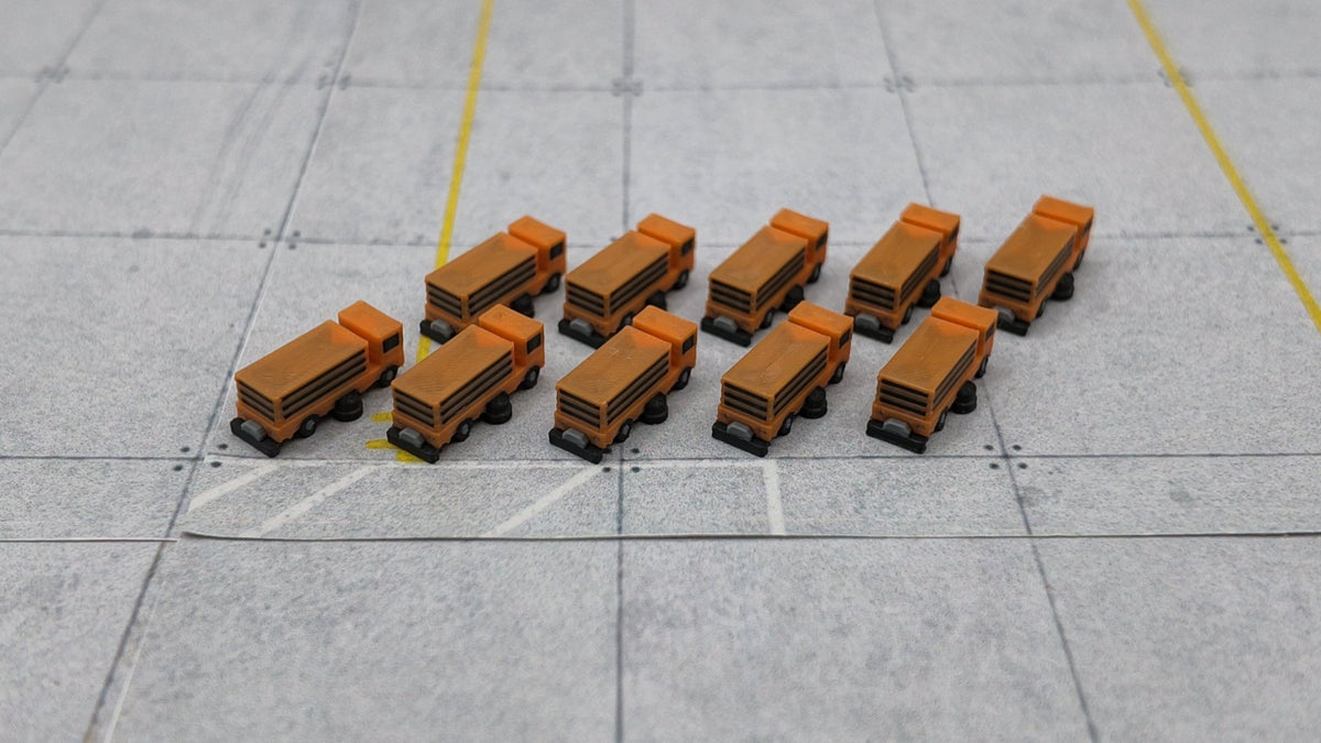 10x Flughafen-Kehrmaschine – 1:500/1:400 - MiniAviation