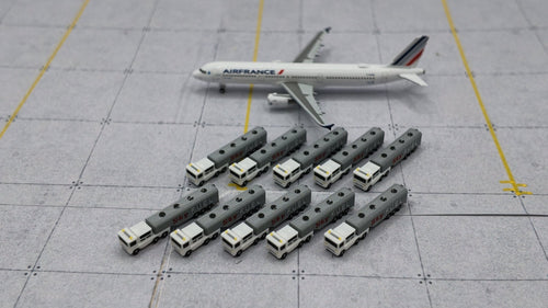 10x Fueltrucks/ Tankwägen- Fuel Depot- Bundle - Maßstab 1:500 - MiniAviation