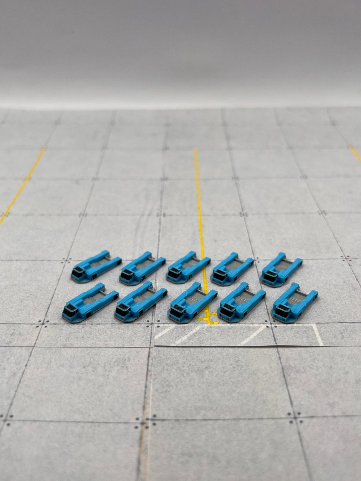 10x Push Truck - Maßstab 1:500/ 1:400 - MiniAviation