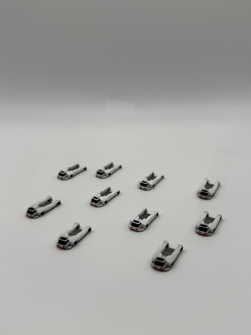 10x Push Truck - Maßstab 1:500 - MiniAviation