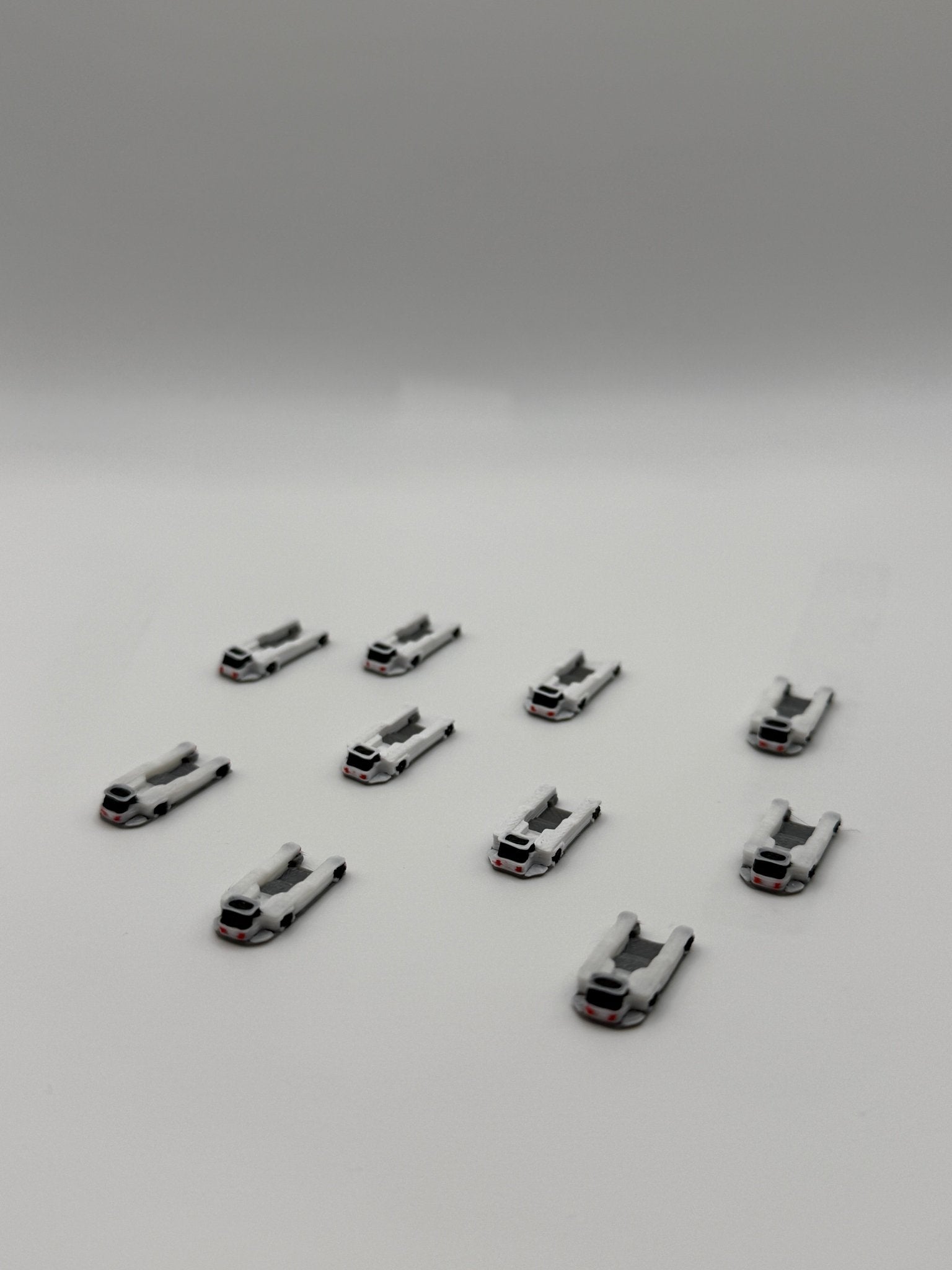 10x Push Truck - Maßstab 1:500 - MiniAviation