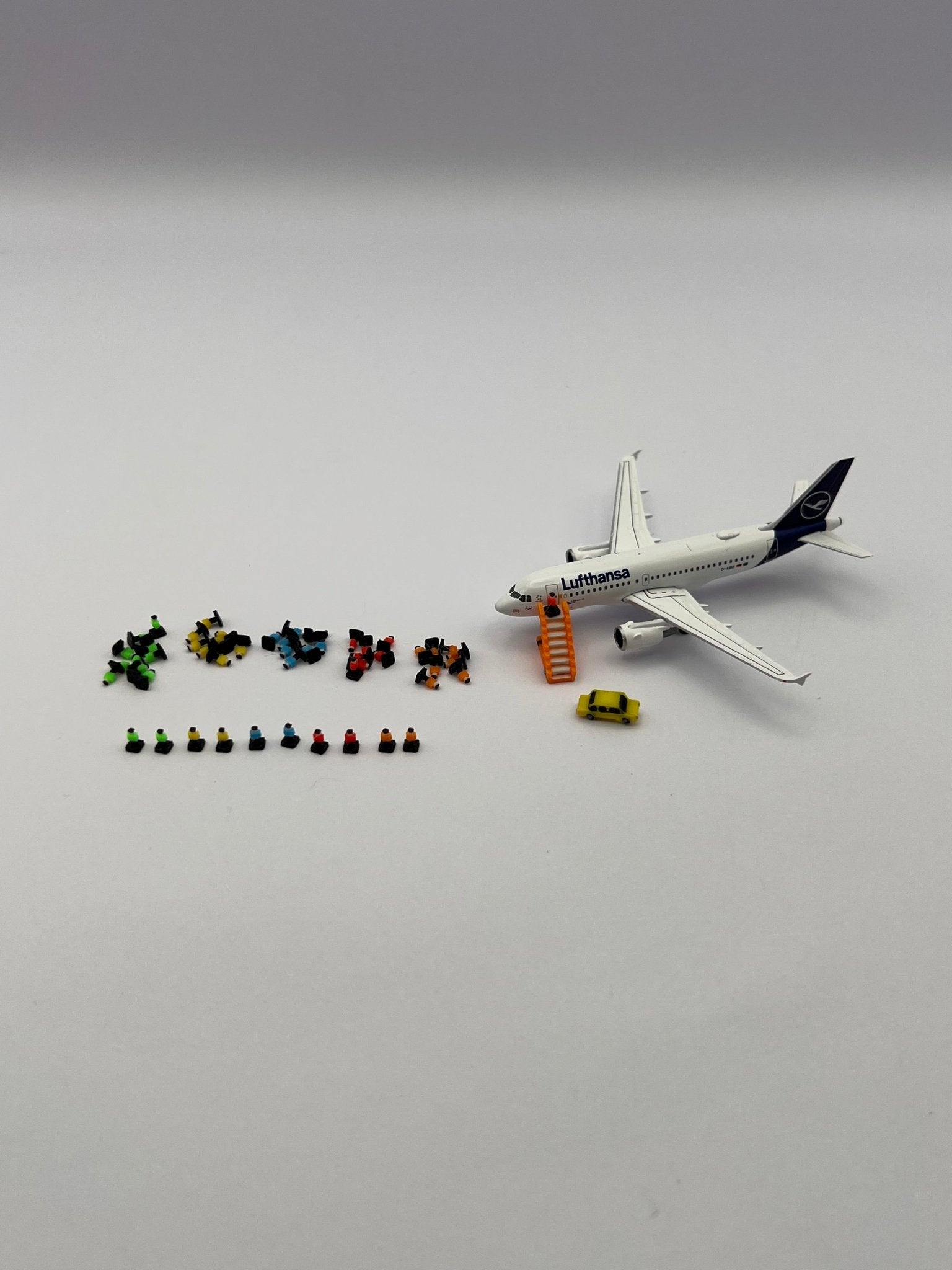 50x Personen / Figuren – Maßstab 1:500 - MiniAviation