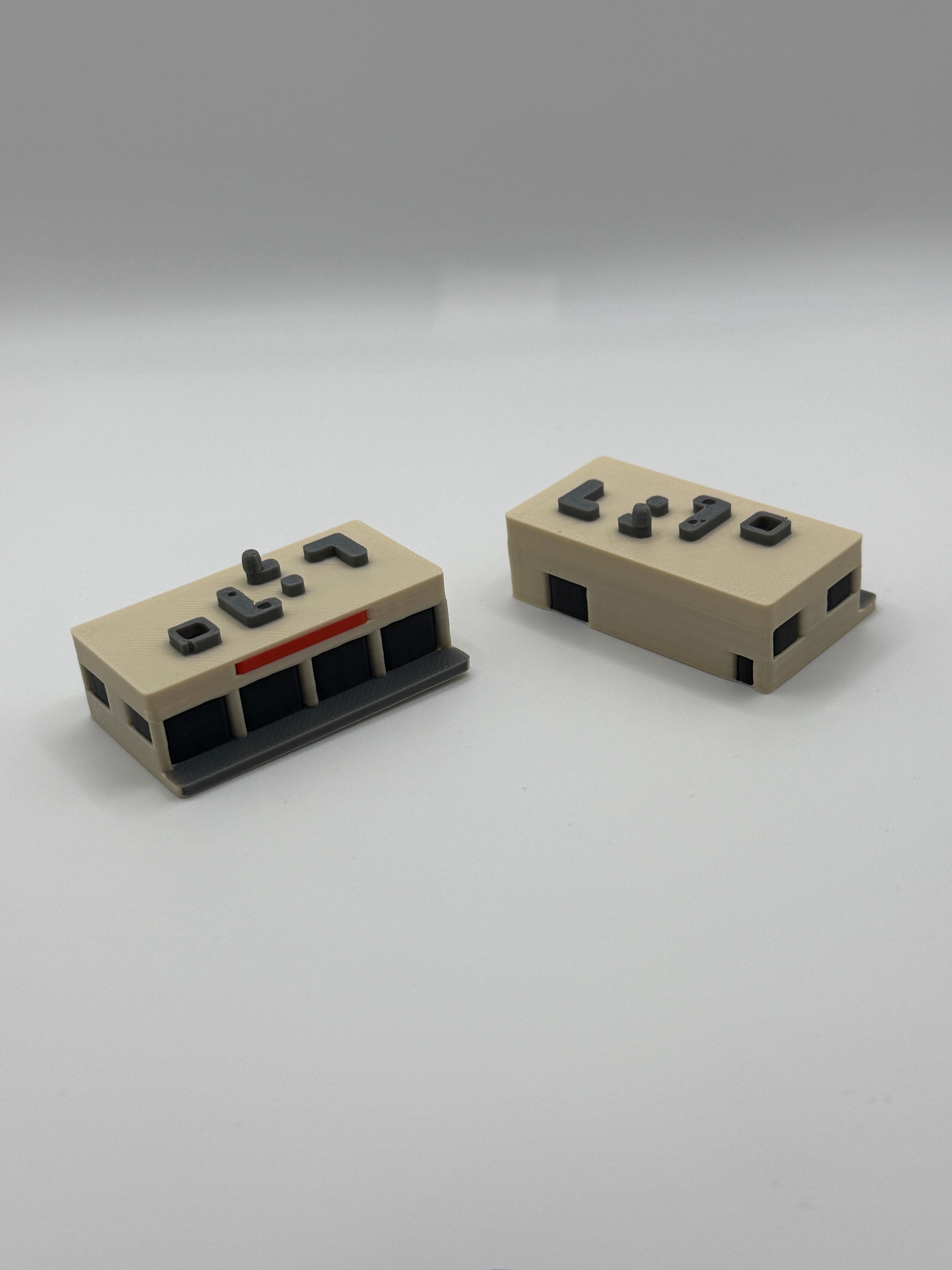 Catering Truck Depot + 9 Trucks Maßstab 1:500