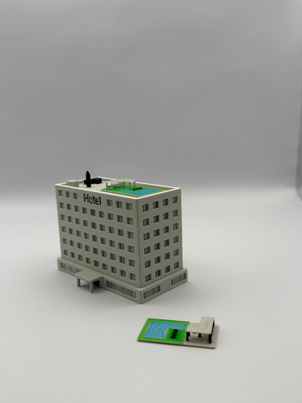 Airport Hotel / Flughafenhotel – Maßstab 1:500