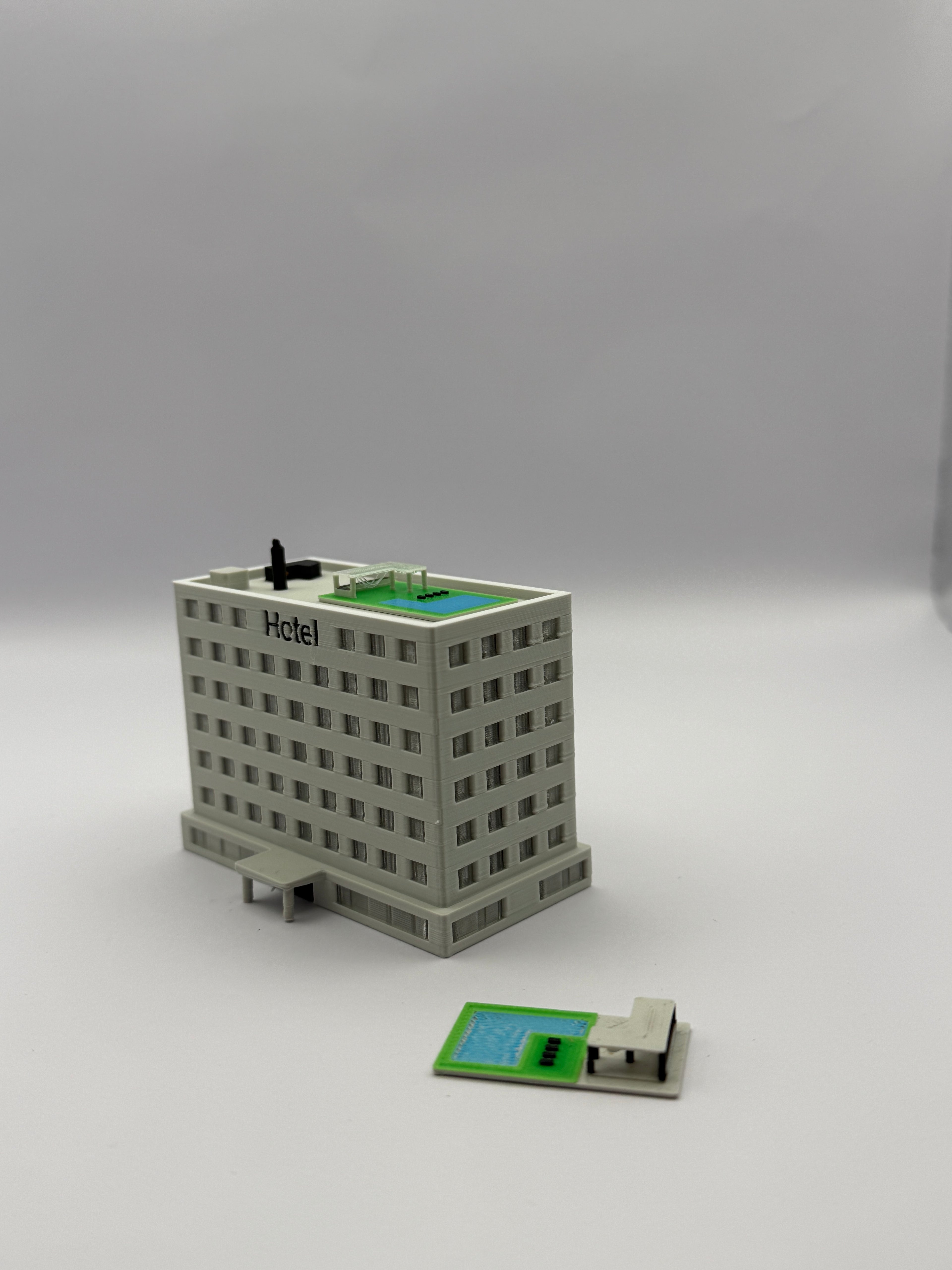 Airport Hotel / Flughafenhotel – Maßstab 1:500