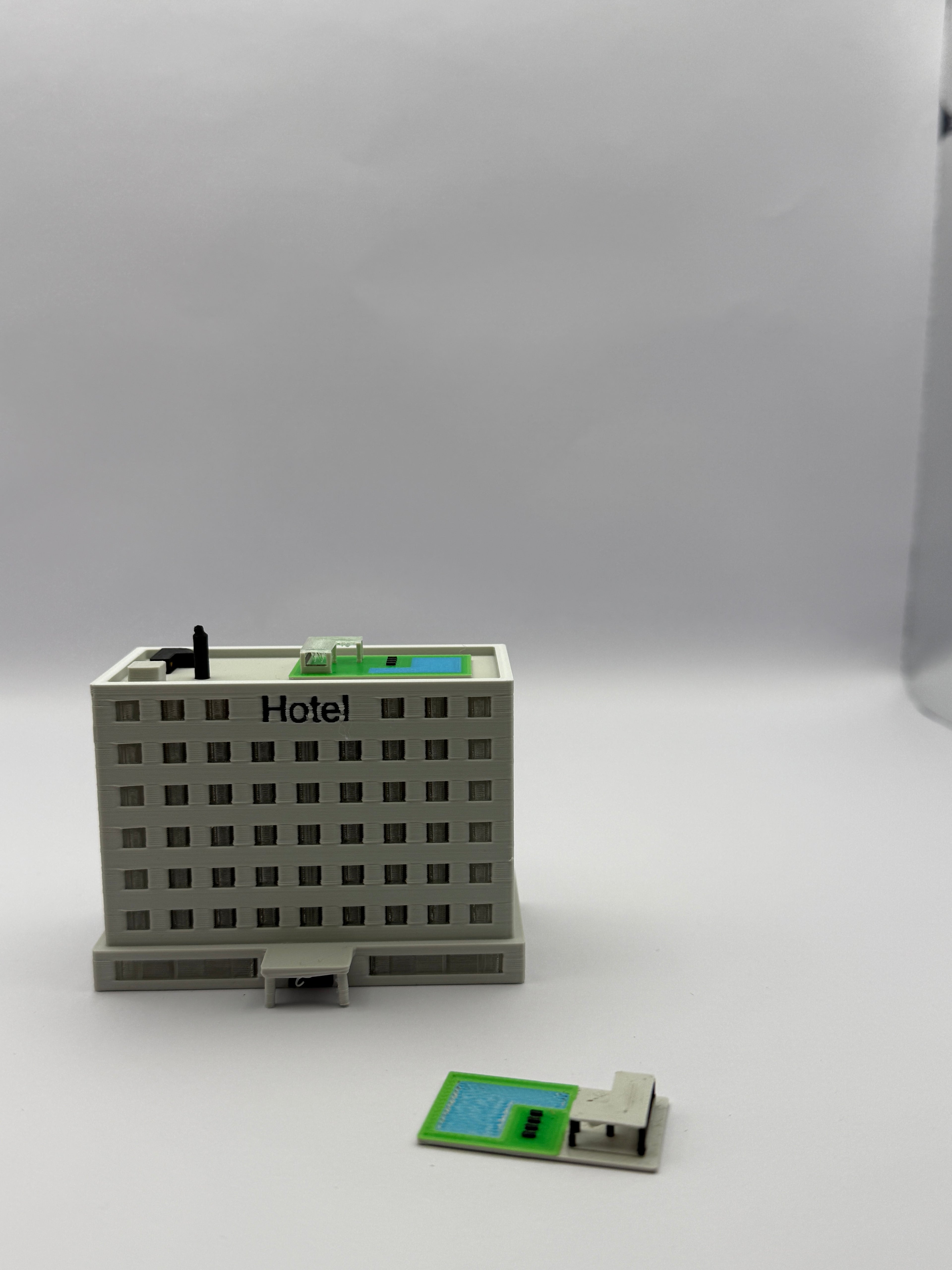 Airport Hotel / Flughafenhotel – Maßstab 1:500