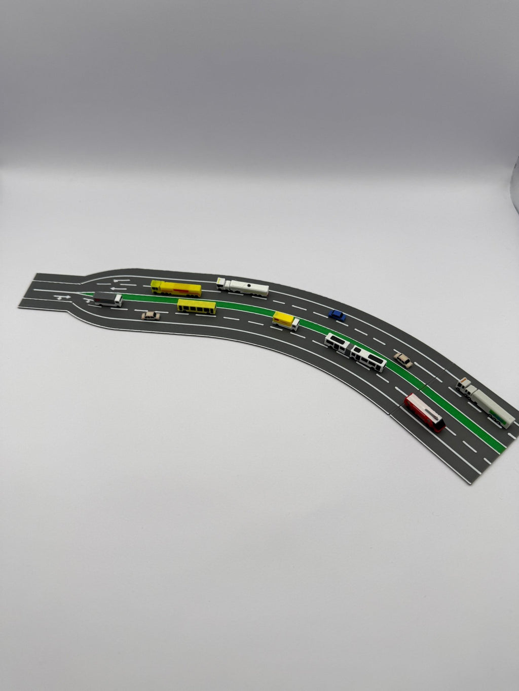 Autobahn / Schnellstraße Set – Maßstab 1:500 - MiniAviation