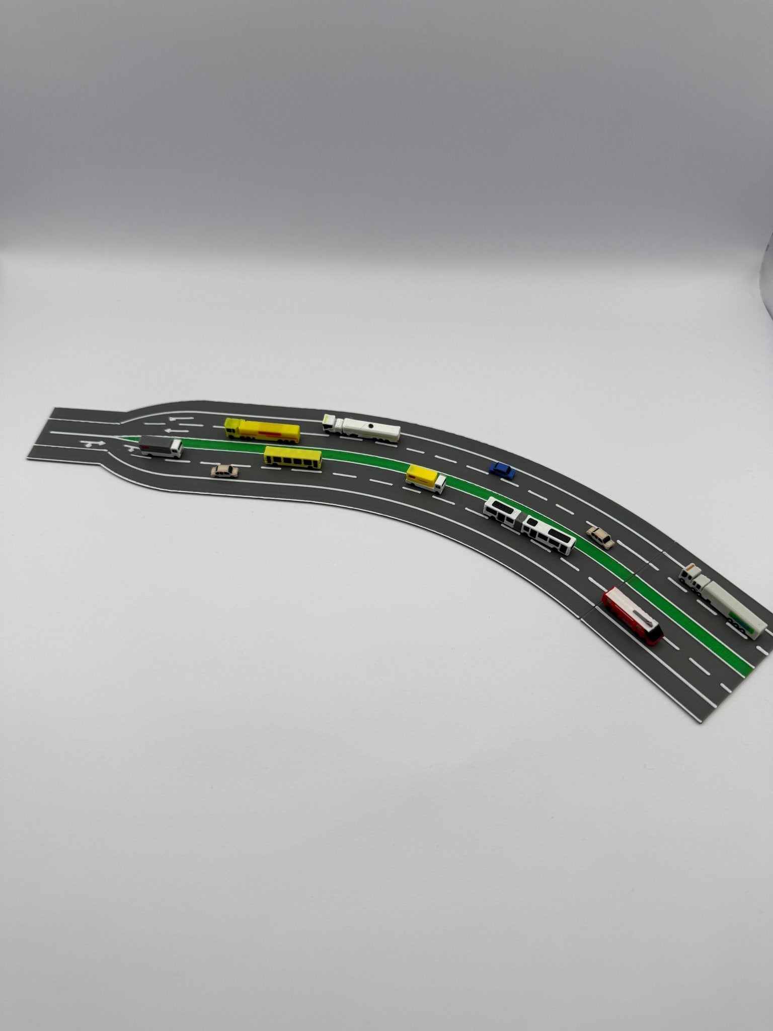 Autobahn / Schnellstraße Set – Maßstab 1:500 - MiniAviation