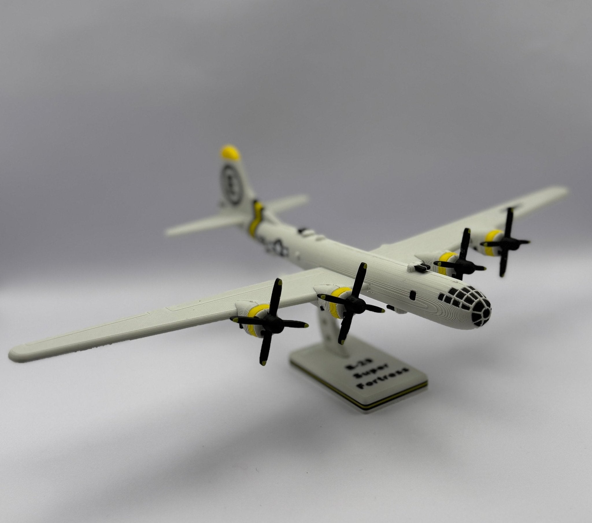 B - 29 Superfortress – 3D - Druck Flugzeugmodell mit Standfuß - MiniAviation