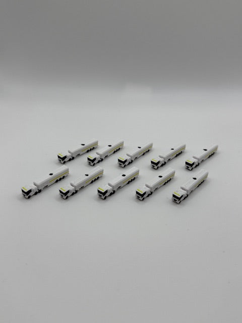 12x Fueltrucks – Tank- & Servicefahrzeuge für Modellflughäfen (Maßstab 1:500)
