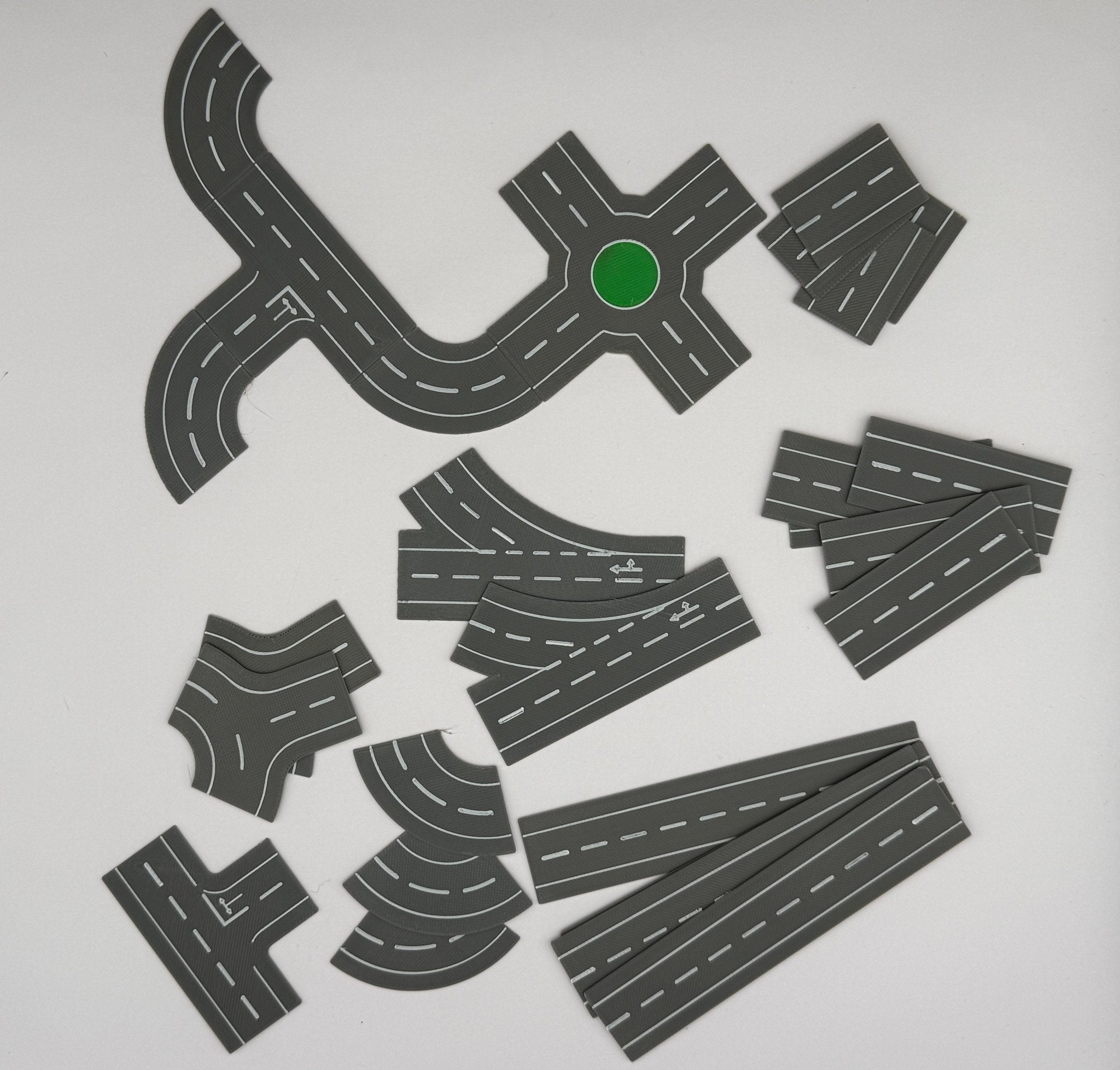 Straßen - Set / Straßensystem – Maßstab 1:500 - MiniAviation