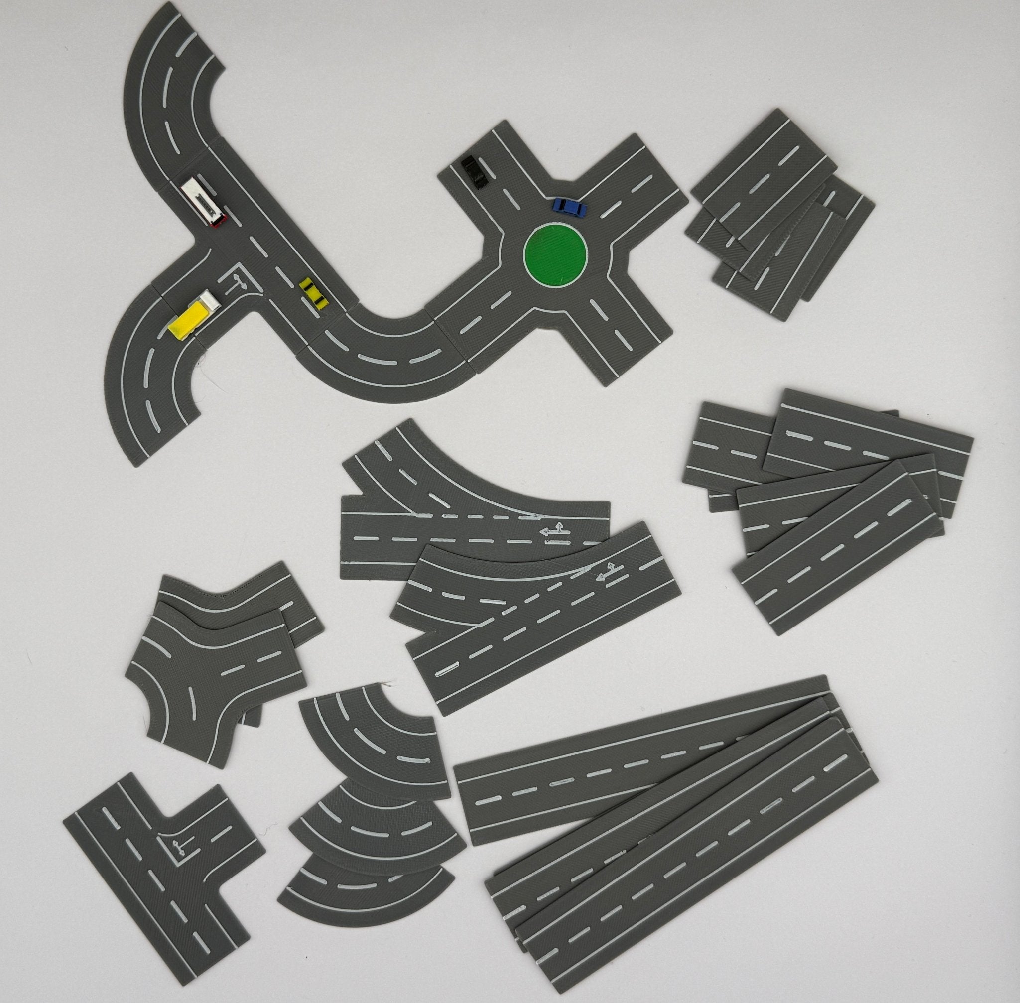 Straßen - Set / Straßensystem – Maßstab 1:500 - MiniAviation